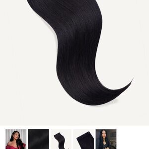 Irresistible Me clip-in volumizer jet black